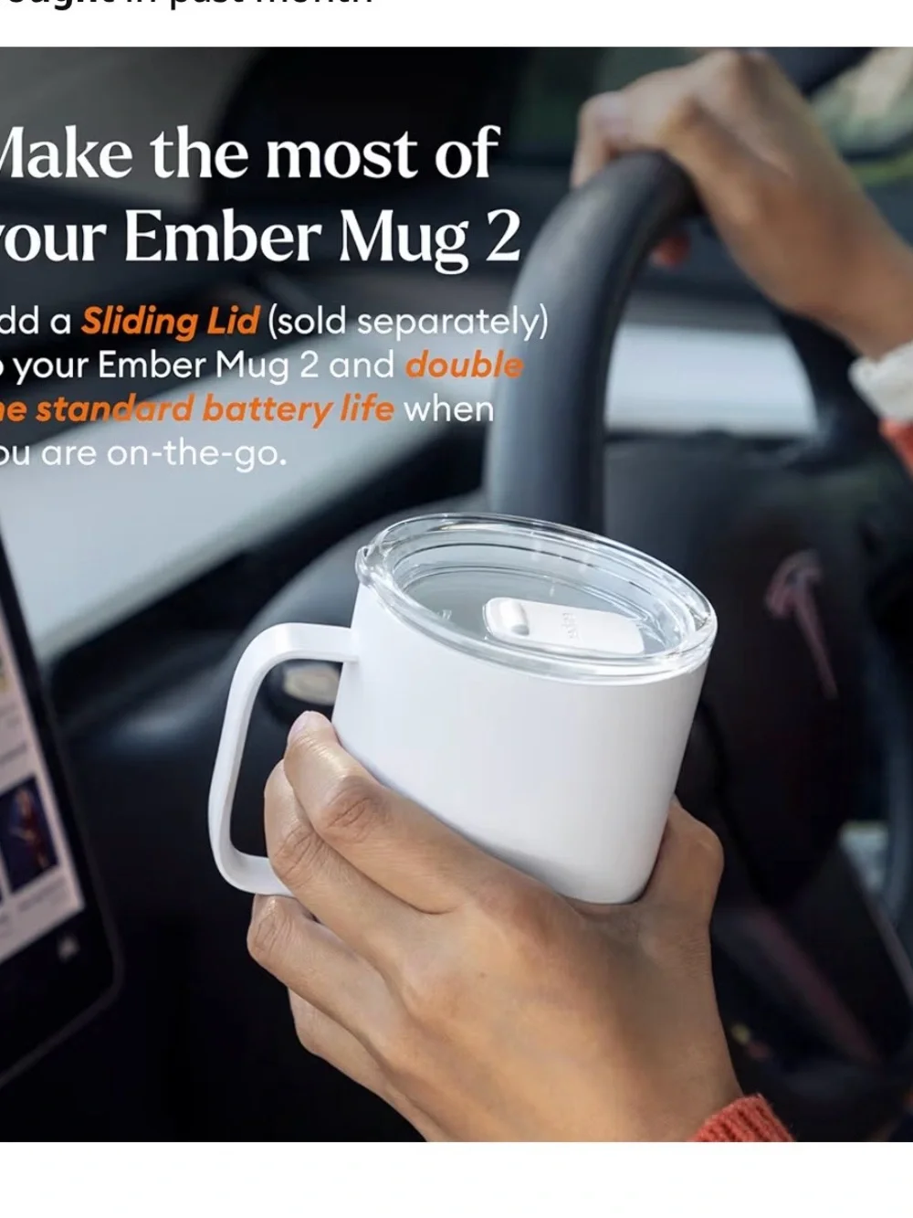 Ember Temperature Control Mug 14 oz - White NWT